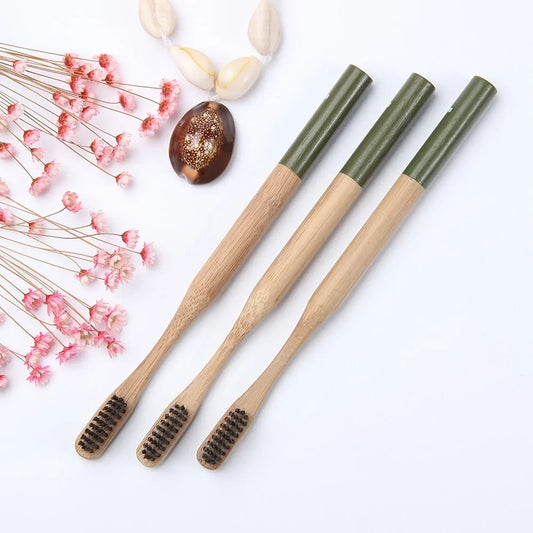 1 Piece Bamboo Toothbrush - Eco Wonders