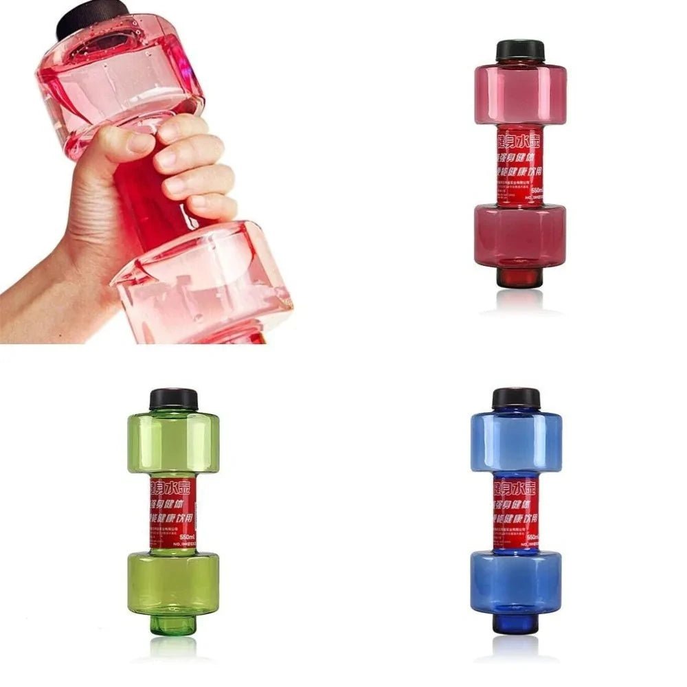 550ml Sports Dumbbell Water Bottles - Eco Wonders