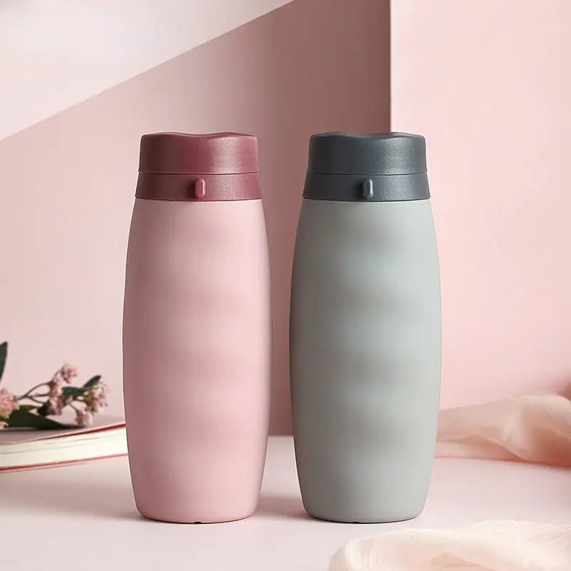 600ml Foldable Water Bottles Soft Flask Sports Drinking Water - Eco Wonders