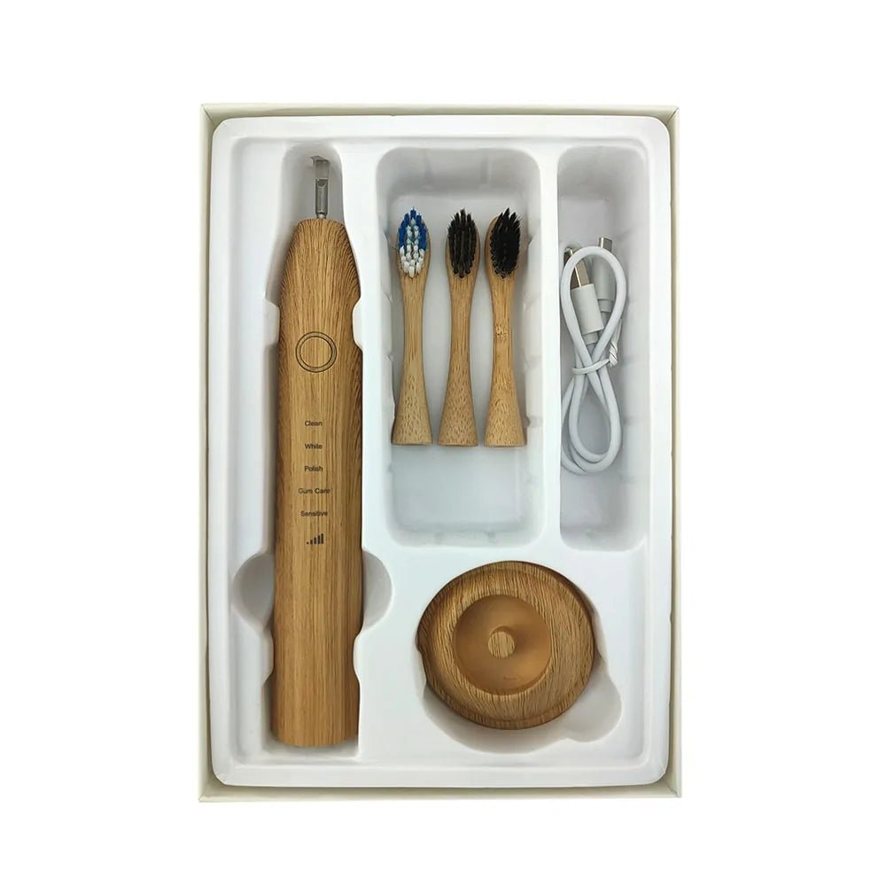 Bamboo Electric Toothbrushes - Eco Wonders