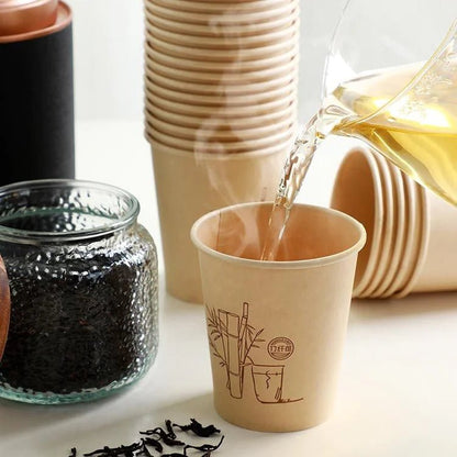 Bamboo Fiber Disposable Cups - Eco Wonders