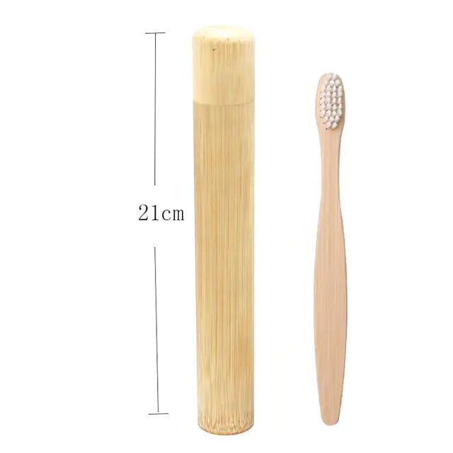 Bamboo Toothbrush Set - Eco Wonders