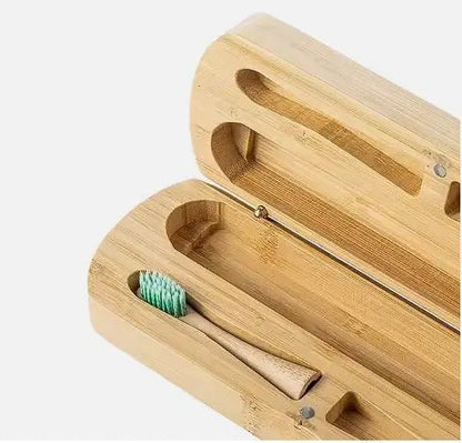 Bamboo USB Rechargeable Electric Toothbrush - Eco Wonders