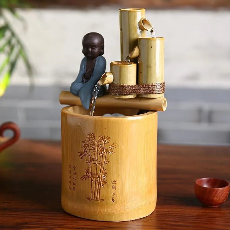 Creative Bamboo Water Fountain - Eco Wonders