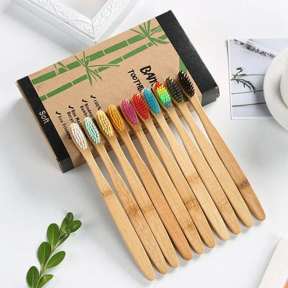 Eco - Friendly Bamboo Toothbrushes - Eco Wonders