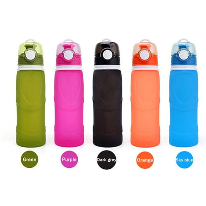 Eco - Friendly Silicone Water Bottle - Eco Wonders