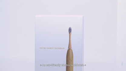 Eco-Friendly Bamboo Electric Toothbrush