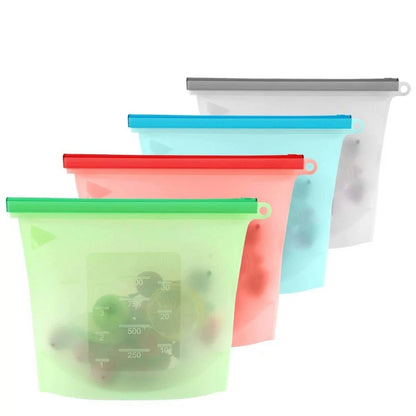 Reusable Silicone Food Bag - Eco Wonders