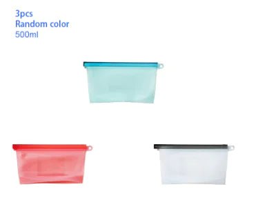 Reusable Silicone Food Bag - Eco Wonders