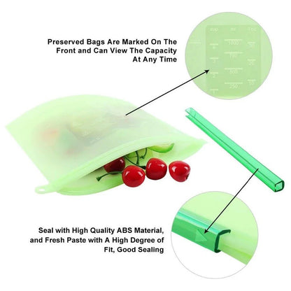 Reusable Silicone Food Bag - Eco Wonders