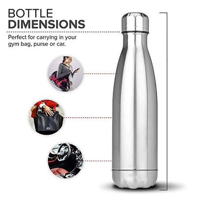 Sports Water Bottle Non Insulated Stainless Steel - Eco Wonders