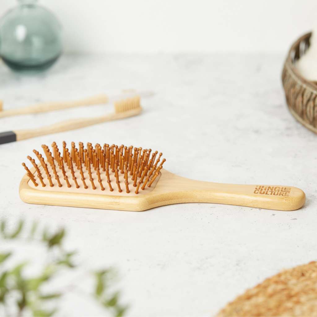 Bamboo Hairbrush | Sustainable Wooden Hair Brushes - Eco Wonders