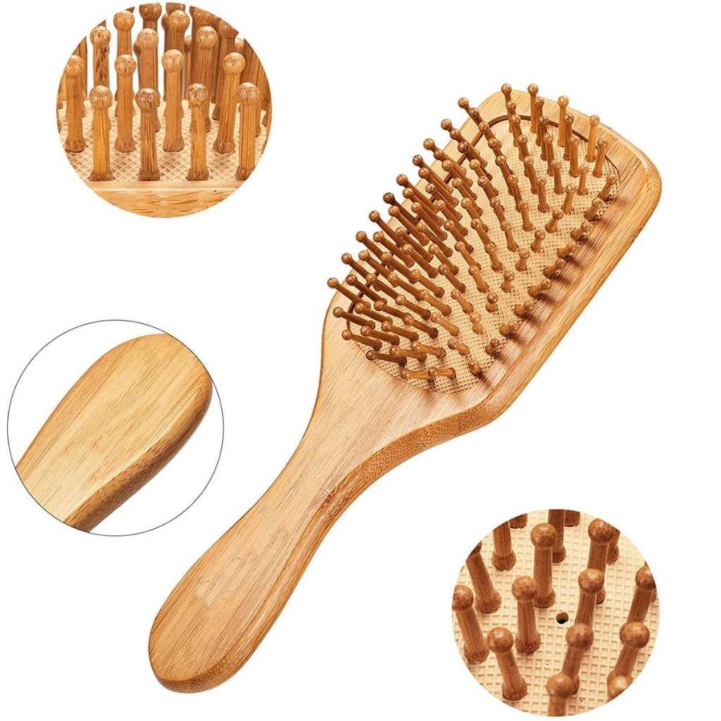 Bamboo Hairbrush | Sustainable Wooden Hair Brushes - Eco Wonders