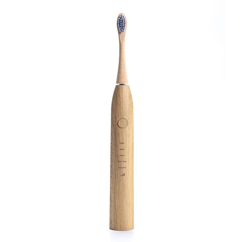 Eco-Friendly Bamboo Electric Toothbrush - Eco Wonders