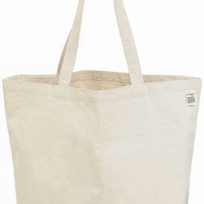 ECOBAGS 100% Recycled Cotton Shopping Tote - Eco Wonders