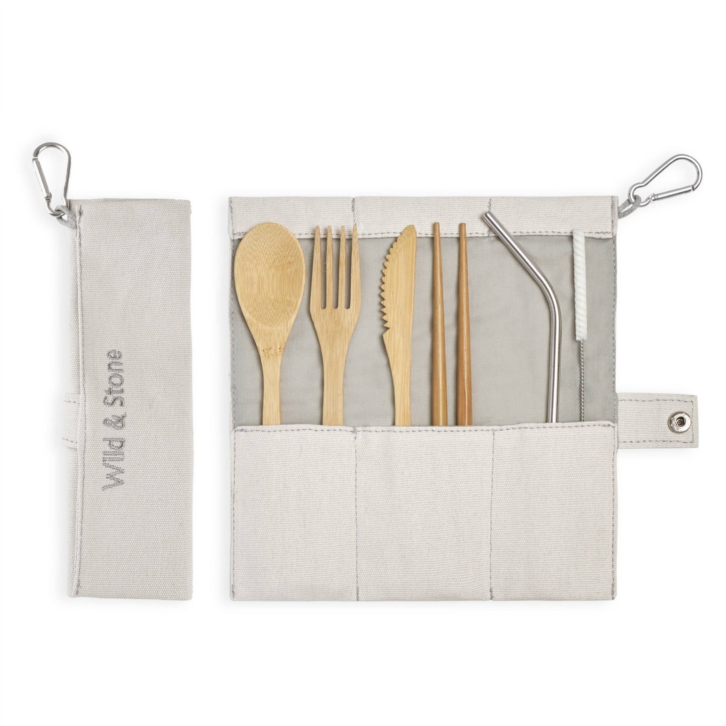 Reusable Bamboo Picnic Cutlery Set - 8 Piece - Eco Wonders